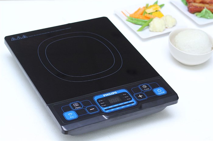 Bếp từ Philips HD4921 Màu Đen