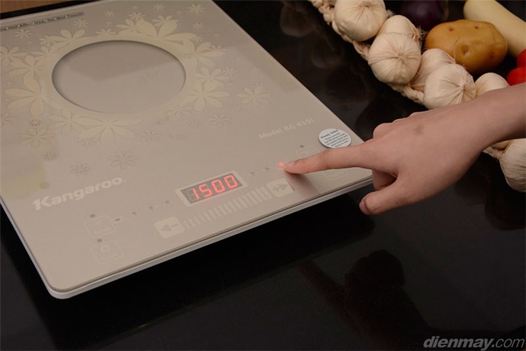 Bếp từ Kangaroo KG419i Màu Bạc