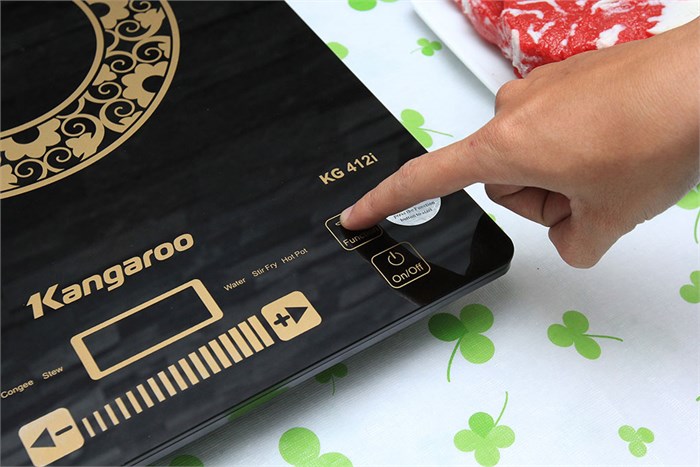 Bếp điện từ Kangaroo KG412I Màu Đen