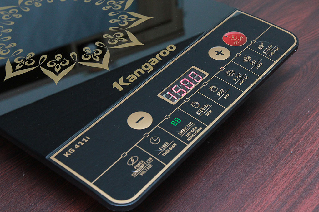 Bếp từ Kangaroo KG411i Màu Đen