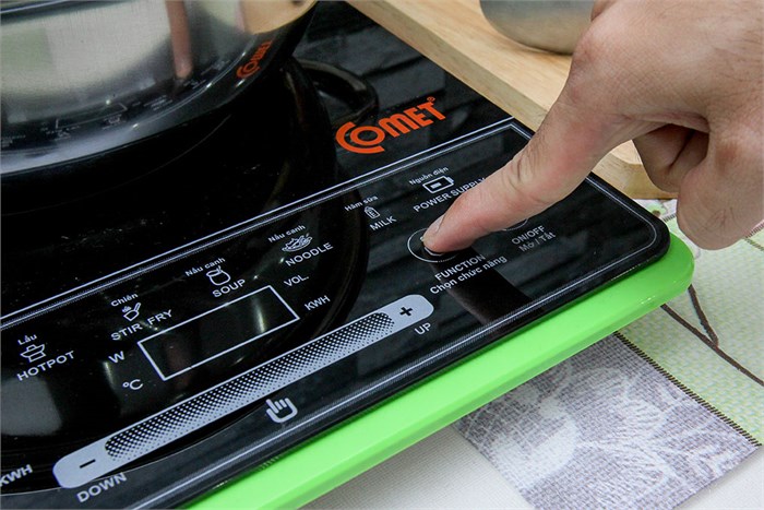Bếp từ Comet CM5458 Màu Xanh lá