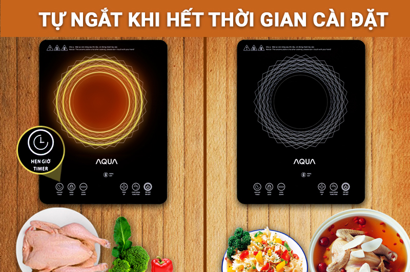 Hẹn giờ thông minh cho phép bạn chỉnh thời gian nấu linh hoạt Hẹn giờ thông minh cho phép bạn chỉnh thời gian nấu linh hoạt