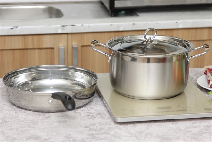 Bếp từ Midea MI-T2114DD Màu Xám - đồng