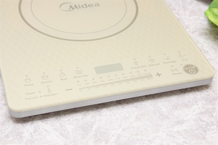 Bếp từ Midea MI-T2114DD Màu Xám - đồng