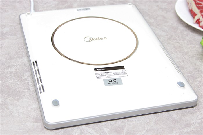 Bếp từ Midea MI-T2114DD Màu Xám - đồng