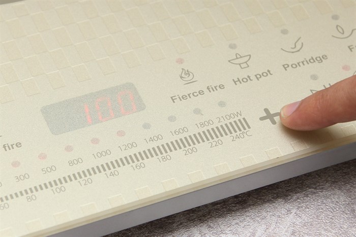 Bếp từ Midea MI-T2114DD Màu Xám - đồng