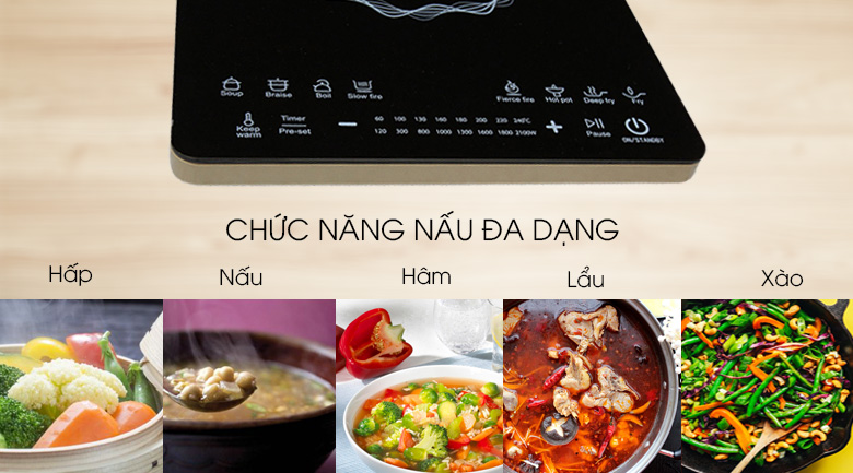 Bếp từ Midea MI-T2114DC