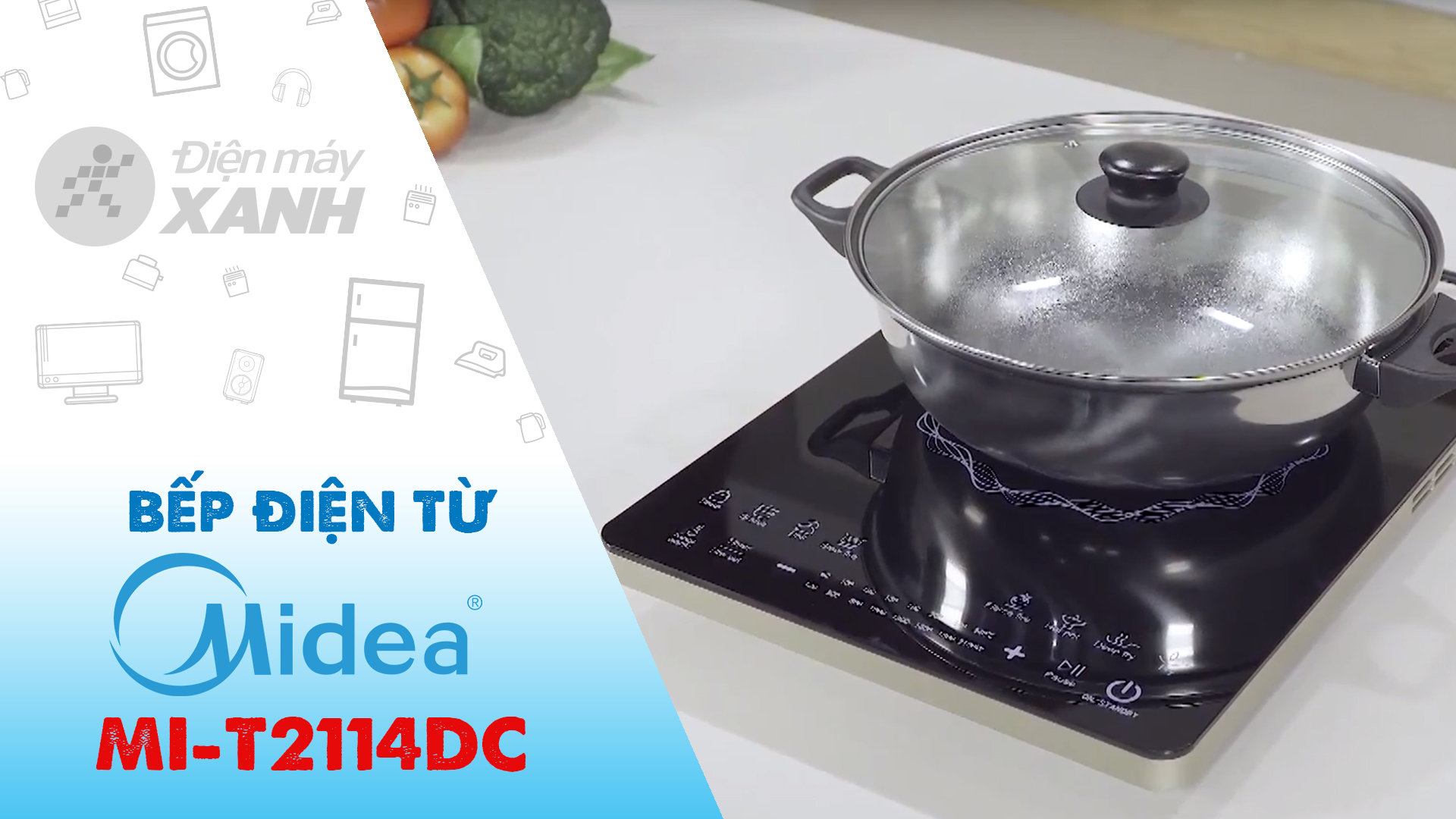 Bếp từ Midea MI-T2114DC