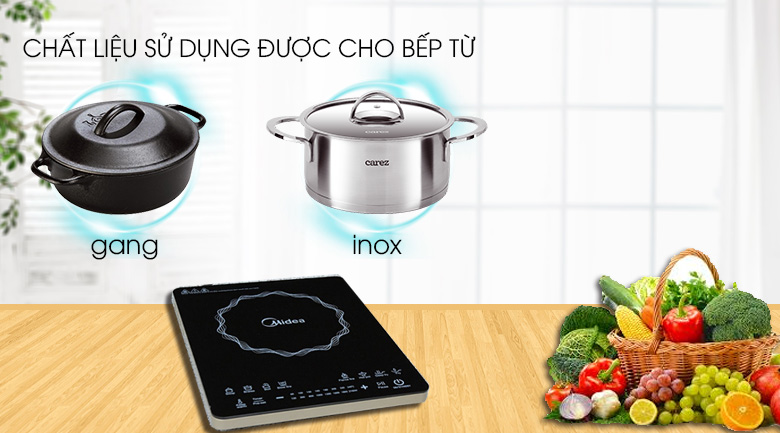 Bếp từ Midea MI-T2114DC