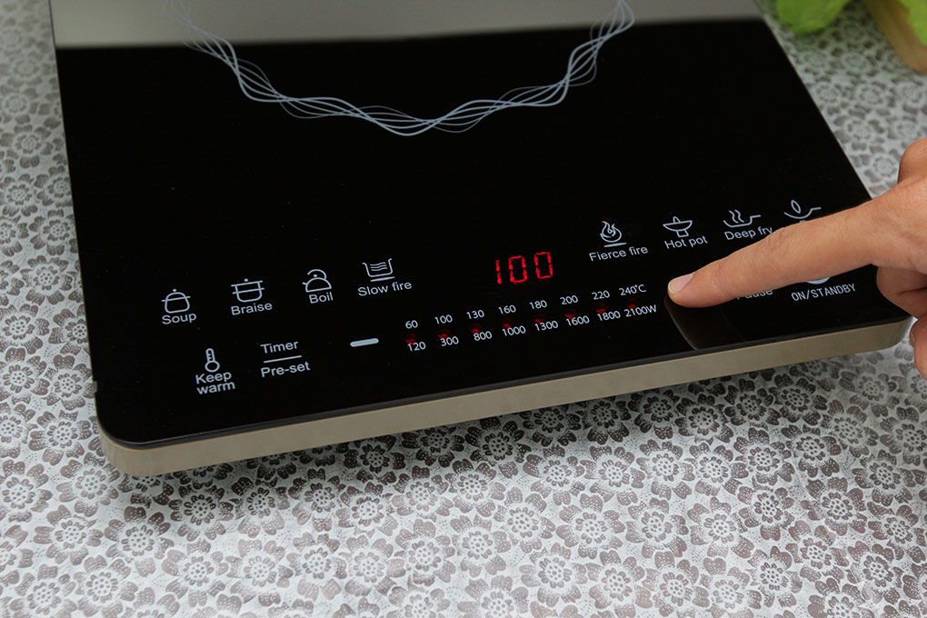 Bếp từ Midea MI-T2114DC Màu Đen