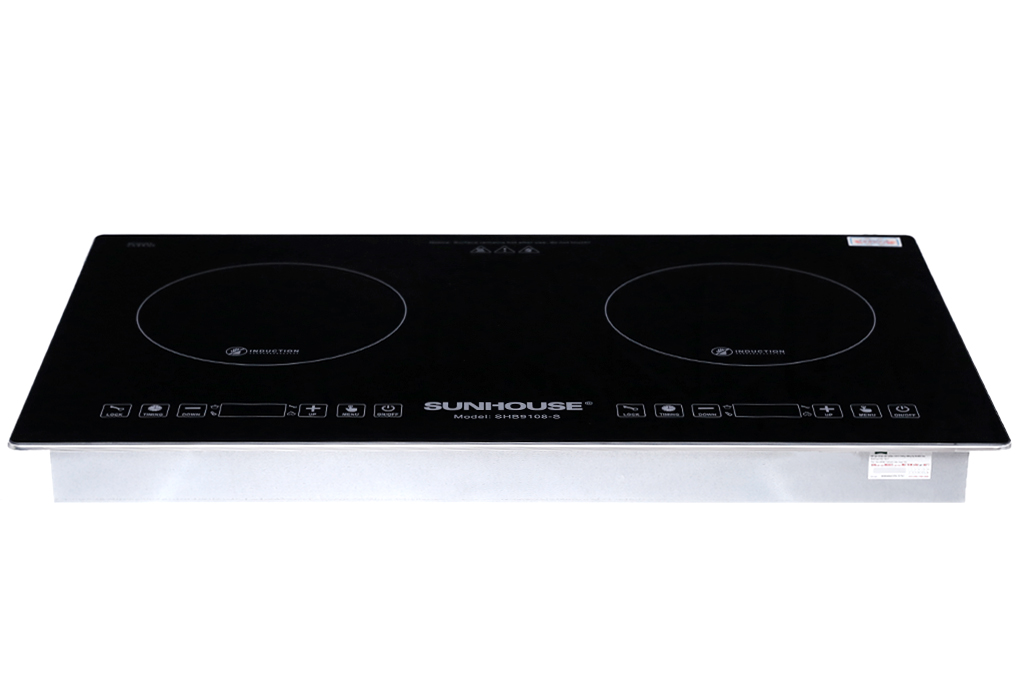 Bếp từ đôi Sunhouse SHB9108-S Màu Đen