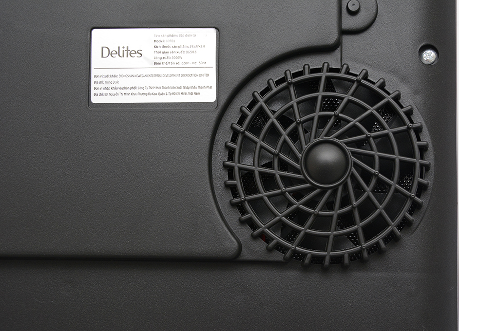 Bếp từ Delites BDT01 Màu Đen