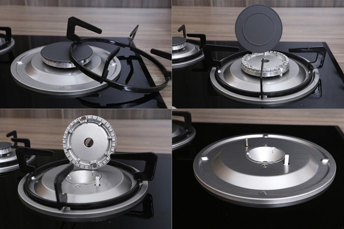 Bếp ga âm Malloca GHG 733B NEW Màu Đen