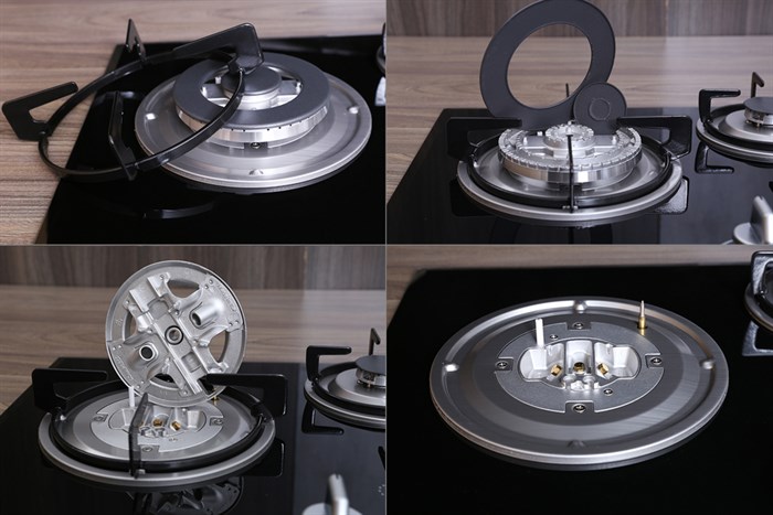 Bếp ga âm Malloca GHG 733B NEW Màu Đen