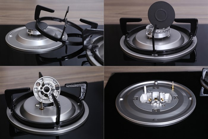 Bếp ga âm Malloca GHG 733B NEW Màu Đen