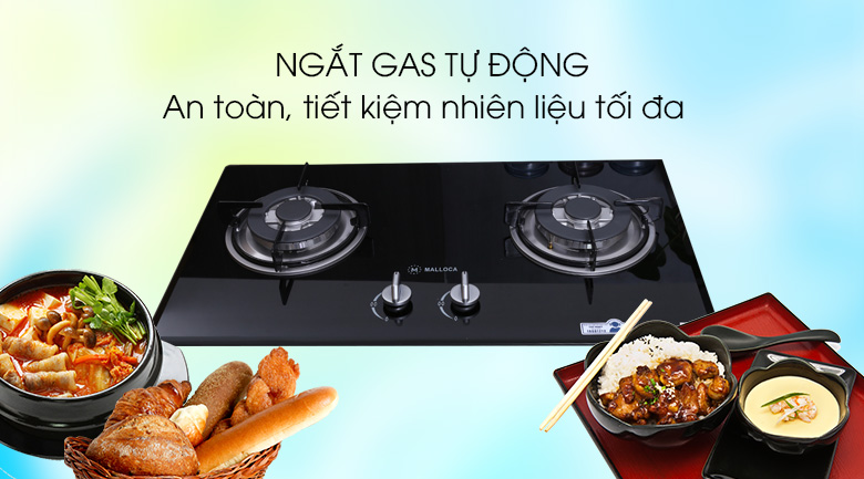 Bếp ga âm Malloca GHG 732A NEW
