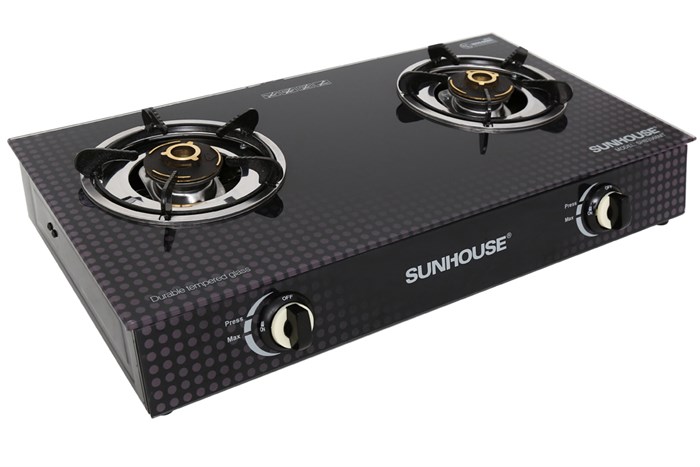 Bếp ga đôi Sunhouse SHB3366MT Màu Đen