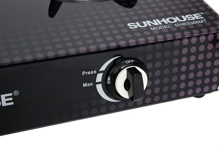 Bếp ga đôi Sunhouse SHB3366MT Màu Đen