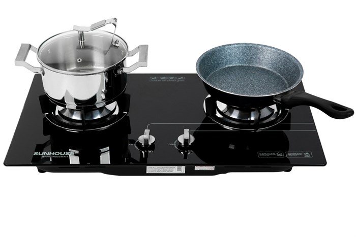 Bếp ga âm Sunhouse SHB5546MT Màu Đen