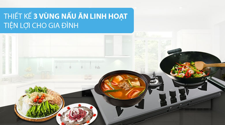 Bếp ga âm Teka GT LUX 86 3G