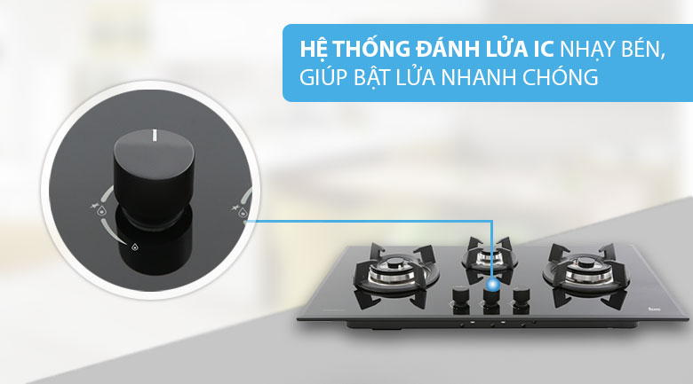 Bếp ga âm Teka GT LUX 86 3G