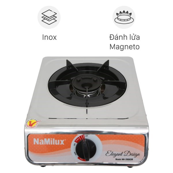 Bếp Ga Đơn Namilux Nh - 260Asm