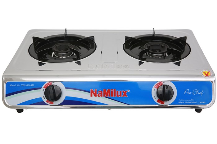 Bếp gas Namilux NH-566ASM Màu Inox