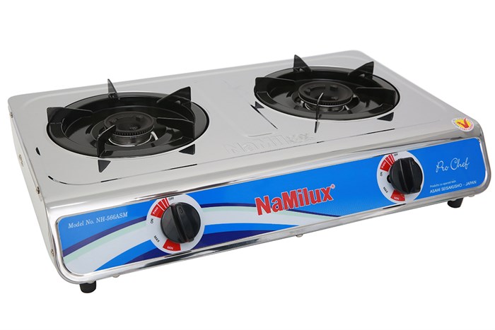 Bếp gas Namilux NH-566ASM Màu Inox