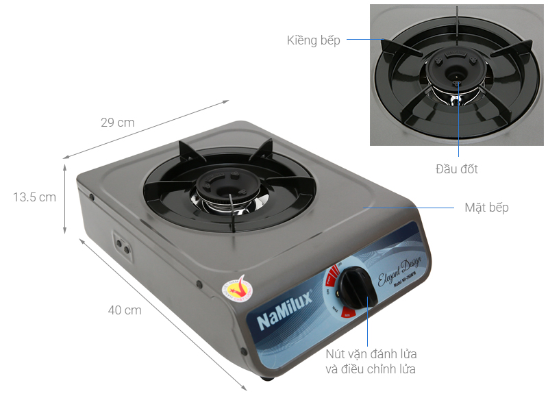 Bếp gas đơn Namilux NH-260AFM