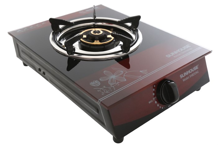 Bếp ga đơn Sunhouse SHB212KG Màu Đỏ