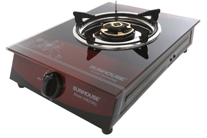 Bếp ga đơn Sunhouse SHB212KG Màu Đỏ