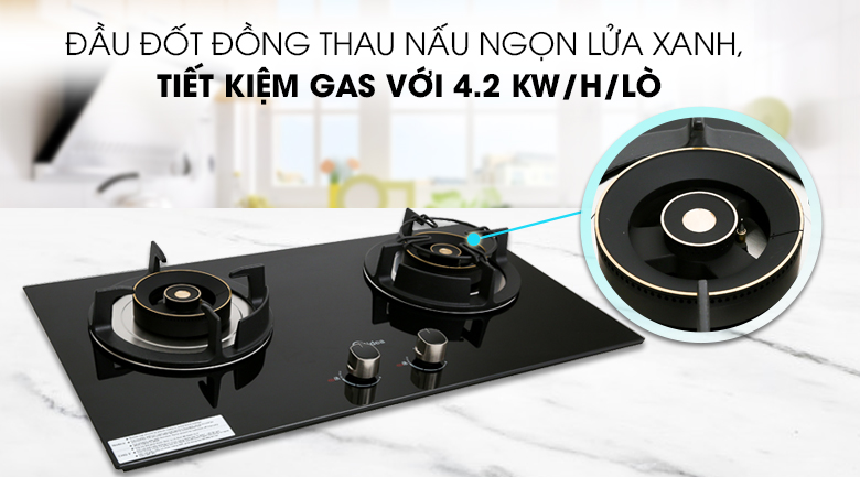 Bếp ga âm Midea MQ7630-G - 6
