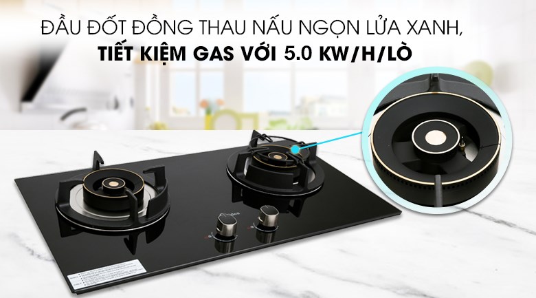 Bếp ga âm Midea MQ7630-G