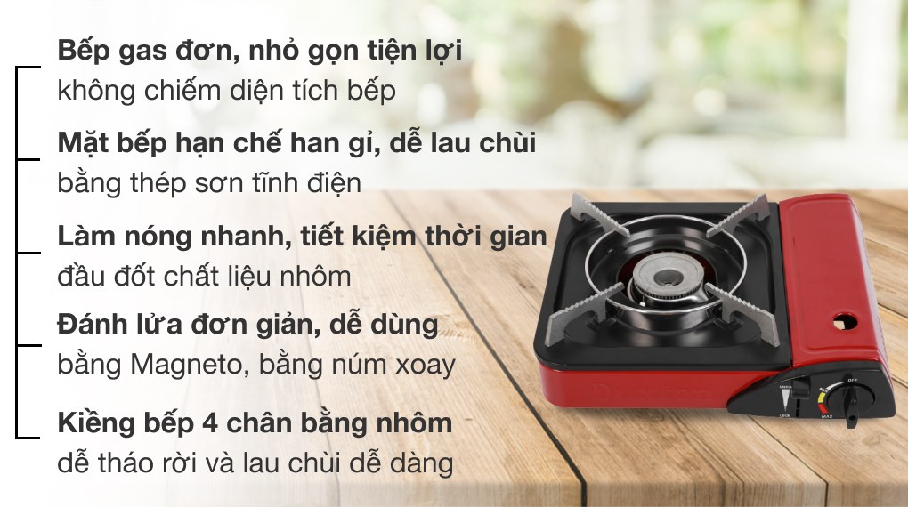 Bếp ga mini Duxton DG-150