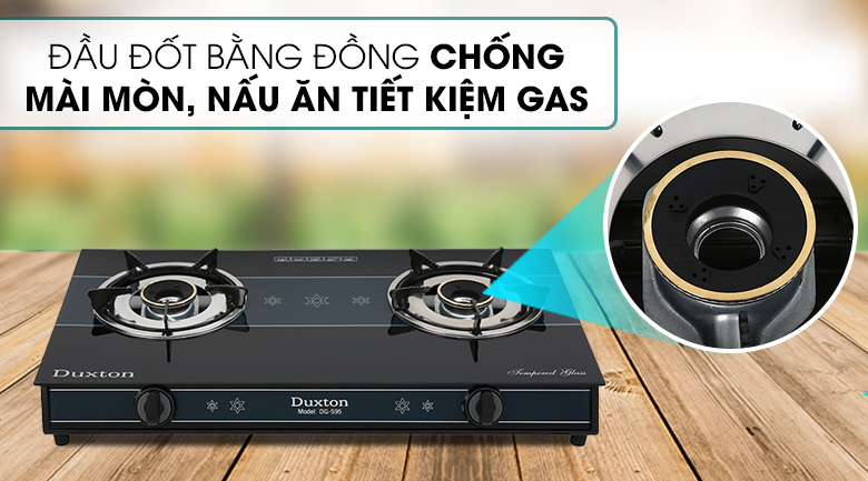 Bếp ga đôi Duxton DG-595