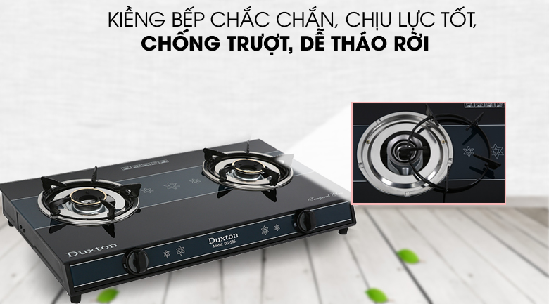 Kiềng bếp chắc chắn - Bếp gas đôi Duxton DG-595 Kiềng bếp chắc chắn - Bếp gas đôi Duxton DG-595