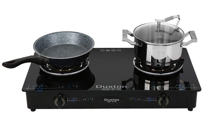 Bếp ga đôi Duxton DG-740 Màu Đen