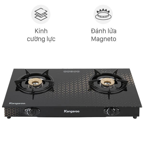 Bếp ga đôi Kangaroo KG8G1C