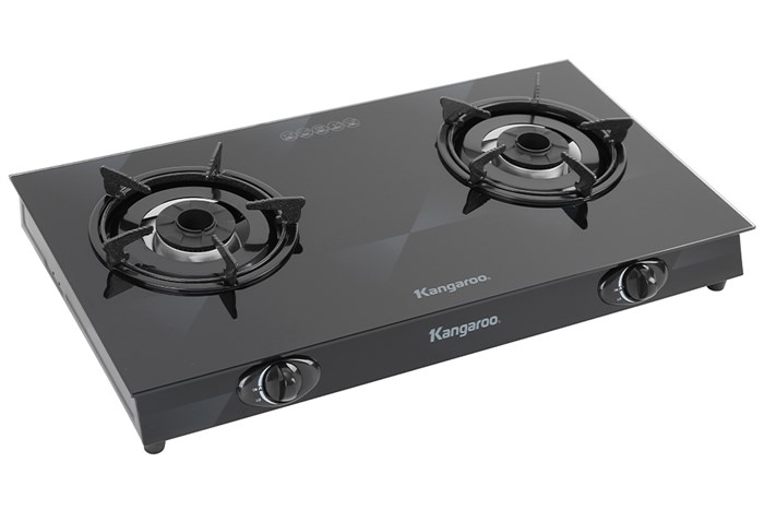 Bếp ga đôi Kangaroo KG8G1A Màu Đen