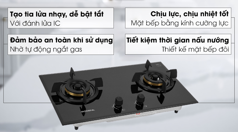 Bếp ga âm Modena BH 5725 LO