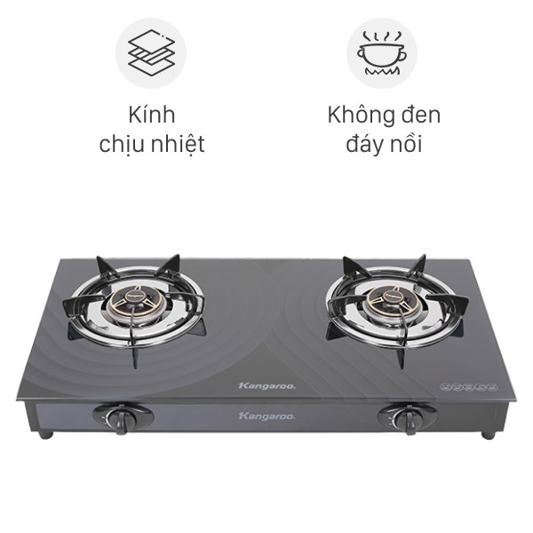 Bếp ga đôi Kangaroo KG519M