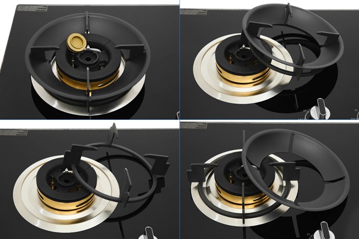 Bếp ga âm Sakura SG-2665GB Màu Đen