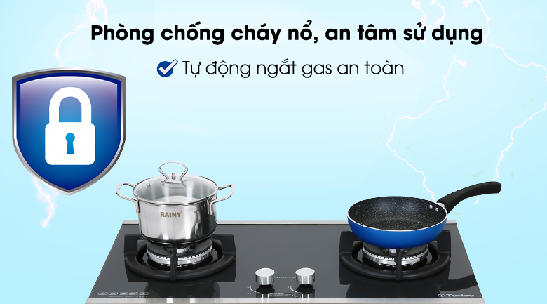 Bếp ga âm Torino Valentino-2B(SV)