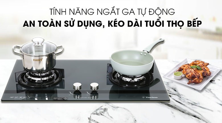 Bếp ga âm Torino MILANSBI-2B(SV)