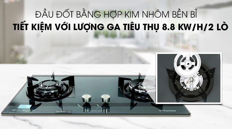 Bếp ga âm Torino MILANSBI-2B(SV)