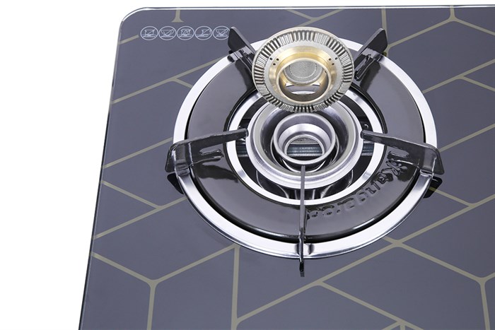 Bếp ga đôi Kangaroo KG526M Màu Đen