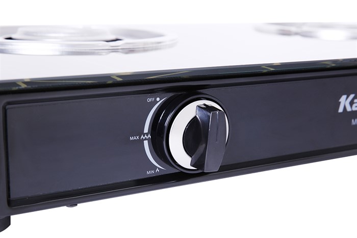 Bếp ga đôi Kangaroo KG526M Màu Đen