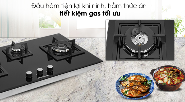 Bếp ga âm Modena BH 4934