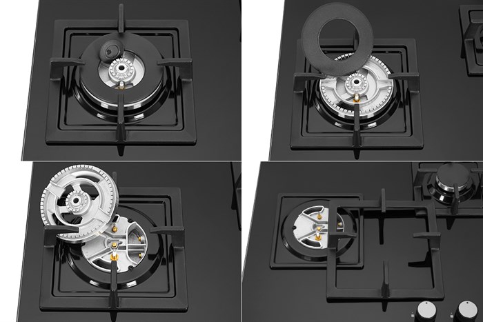 Bếp ga âm Modena BH 4934 Màu Đen