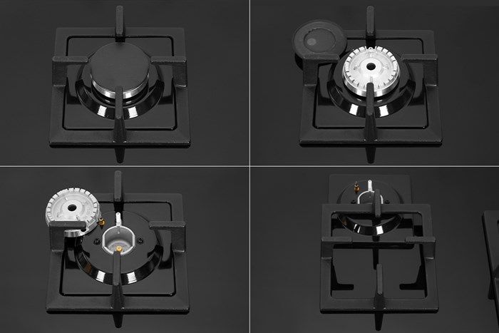 Bếp ga âm Modena BH 4934 Màu Đen
